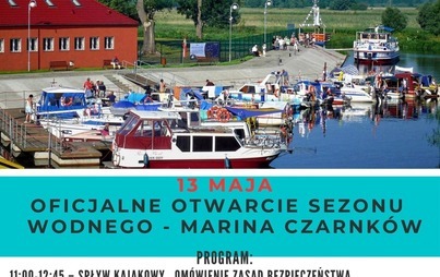 Zdjęcie do Oficjalne otwarcie sezonu wodnego na marinie w Czarnkowie