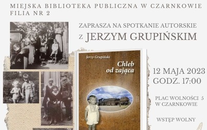 Zdjęcie do Jerzy Grupiński - spotkanie autorskie - zapowiedź