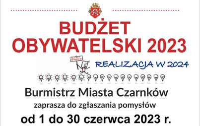 Zdjęcie do Zostało już tylko kilka dni, aby złożyć projekt w V edycji Budżetu Obywatelskiego miasta Czarnk&oacute;w!