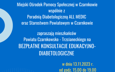 Zdjęcie do Bezpłatne konsultacje edukacyjno-diabetologiczne