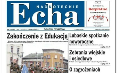 Zdjęcie do Najnowszy numer tygodnika "Nadnoteckie Echa" już w sprzedaży !