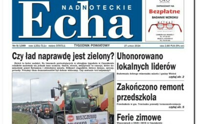 Zdjęcie do Najnowszy numer tygodnika "Nadnoteckie Echa" już w sprzedaży !
