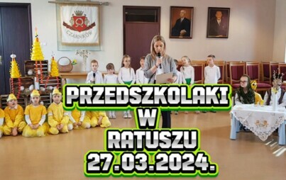 Zdjęcie do Wielkanocne występy przedszkolak&oacute;w w Ratuszu - 27.03.2024.