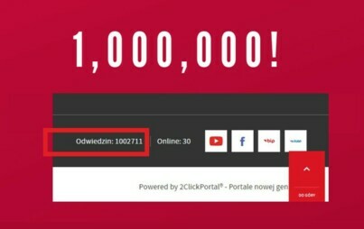 Zdjęcie do PONAD 1 MILION ! odwiedzin strony www.czarnkow.pl od października 2021 r.