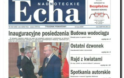 Zdjęcie do Nowy numer tygodnika &quot;Nadnoteckie Echa&quot; już w sprzedaży !