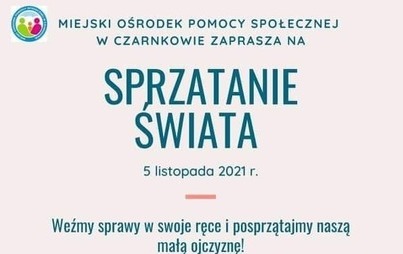 Zdjęcie do Sprzątanie Świata z MOPS