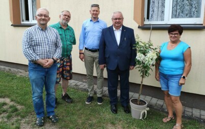 Zdjęcie do Spotkanie władz Miasta Czarnk&oacute;w z Zarządem ROD im. Janka z Czarnkowa w Czarnkowie