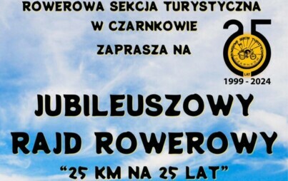 Zdjęcie do Jubileuszowy rajd rowerowy 2024 - zapowiedź