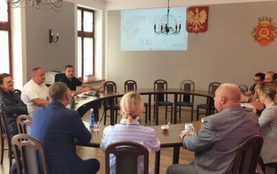 Zdjęcie do Prace nad Aura Park w Czarnkowie: Inwestor i Miasto om&oacute;wili ważne sprawy