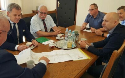 Zdjęcie do Spotkanie w Urzędzie Miasta Czarnk&oacute;w dotyczące kluczowych inwestycji drogowych