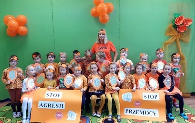 Zdjęcie do POMARAŃCZOWY DZIEŃ W PRZEDSZKOLU Miejskim Nr 1 "Bajkowy Świat" w Czarnkowie