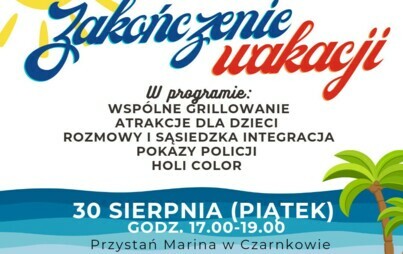 Zdjęcie do Sąsiedzka integracja na czarnkowskiej marinie - 30 sierpnia (piątek) - na zakończenie wakacji