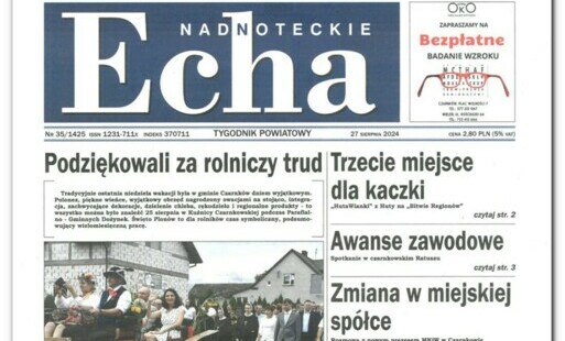 Zdjęcie do Nowy numer tygodnika "Nadnoteckie Echa"  jest już dostępny w sprzedaży