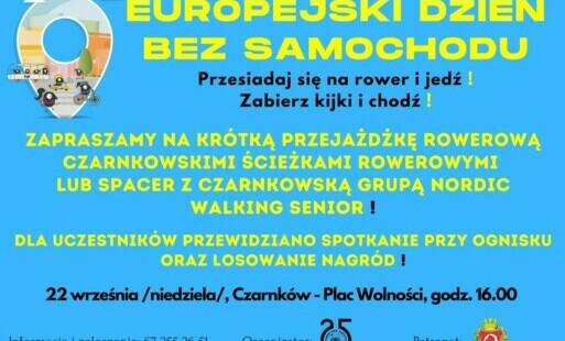 Zdjęcie do EUROPEJSKI DZIEŃ BEZ SAMOCHODU