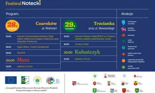 Zdjęcie do FESTIWAL NOTECKI 28 - 29 września