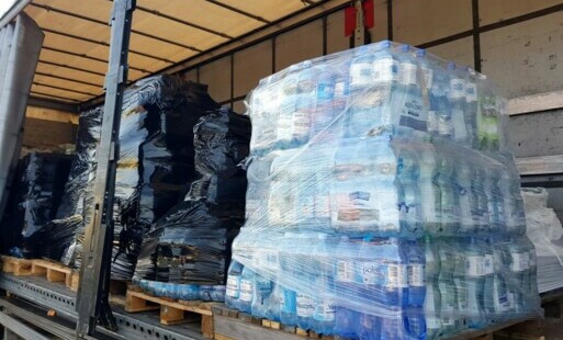 Zdjęcie do Zbi&oacute;rka na rzecz powodzian - przygotowanie do transportu