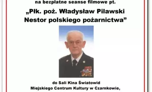 Zdjęcie do Film o płk. poż. Władysławie Pilawskim 2024 - zapowiedź