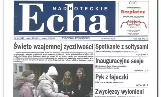 Zdjęcie do Nowy numer tygodnika "Nadnoteckie Echa" jest już dostępny w sprzedaży !