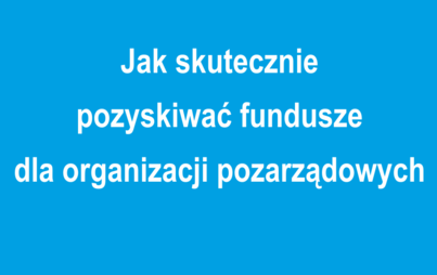 Zdjęcie do Jak skutecznie pozyskiwać fundusze dla organizacji pozarządowych