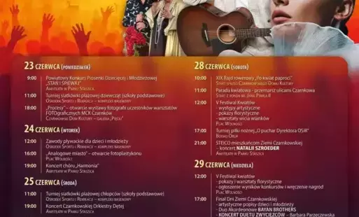 Plakat Dni Ziemi Czarnkowskiej