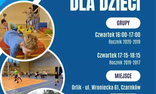 Zdjęcie do Zajęcia sportowe dla dzieci w Czarnkowie
