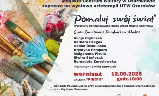Zdjęcie do Wernisaż wystawy arteterapii &bdquo;Pomaluj sw&oacute;j świat&rdquo;