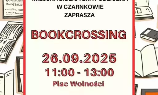 Zdjęcie do Bookcrossing w Czarnkowie z okazji Dnia Głośnego Czytania