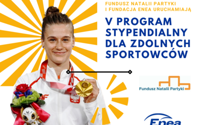 Zdjęcie do Stypendia sportowe Funduszu Natalii Partyki &ndash; V edycja wystartowała