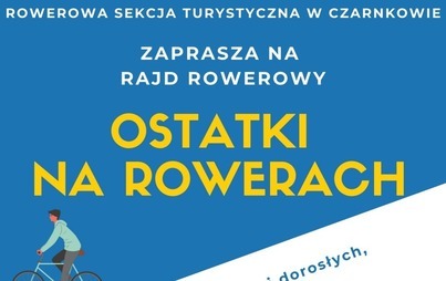 Zdjęcie do Zaproszenie na rajd rowerowy &quot;Ostatki na rowerach&quot;