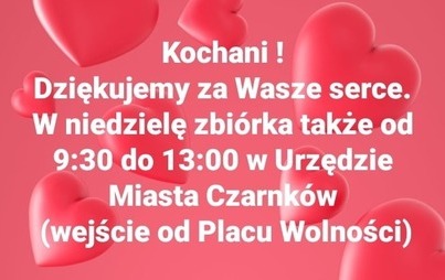 Zdjęcie do Relacja z pierwszego dnia zbi&oacute;rki w Urzędzie Miasta Czarnk&oacute;w dla obywateli Ukrainy