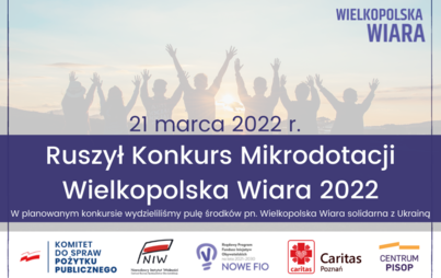 Zdjęcie do Wielkopolska Wiara nagrodzi najciekawsze pomysły