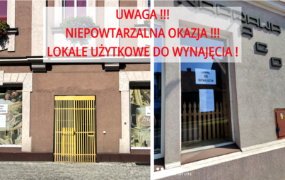 Zdjęcie do OGŁOSZENIA O III PRZETARGACH USTNYCH NIEOGRANICZONYCH  na najem lokalu użytkowego usytuowanego w Czarnkowie w budynku przy ul. Kościuszki 47 oraz w budynku przy ul. Sikorskiego 8 