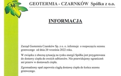 Zdjęcie do INFORMACJA Z GEOTERMII