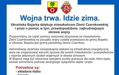 Zdjęcie do Wojna trwa. Idzie zima.