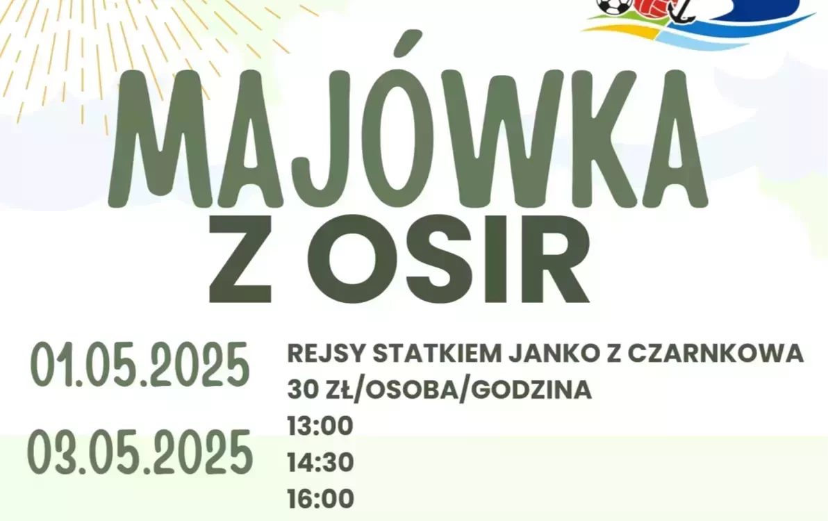 Zdjęcie do Maj&oacute;wka z OSiR Czarnk&oacute;w &ndash; aktywnie i rodzinnie!