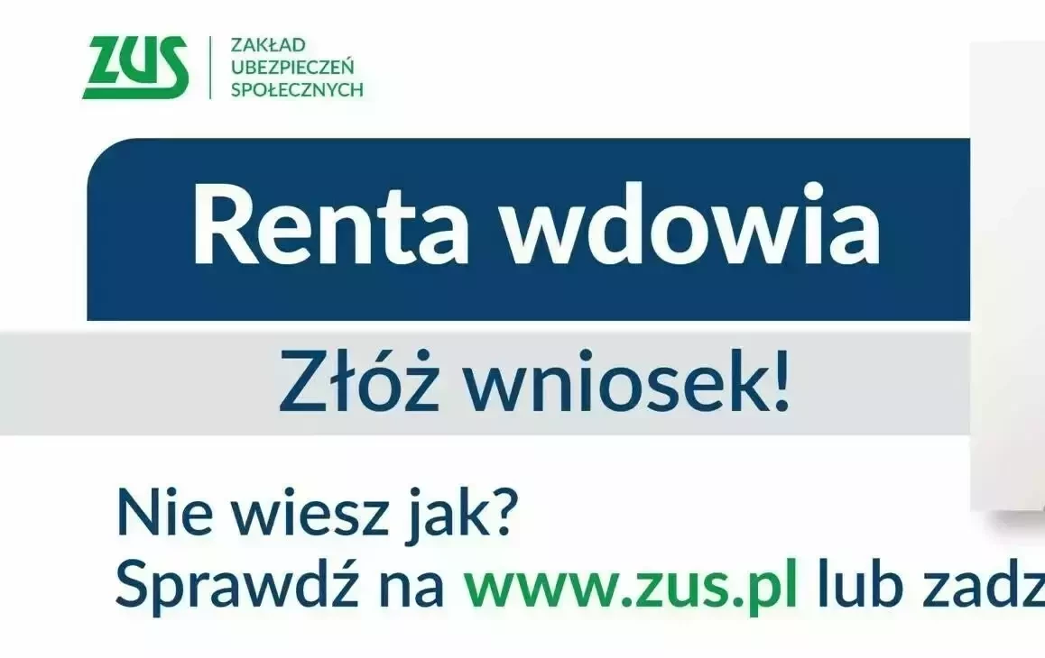 Zdjęcie do Nowe możliwości dla wd&oacute;w i wdowc&oacute;w &ndash; ZUS informuje o rencie wdowiej