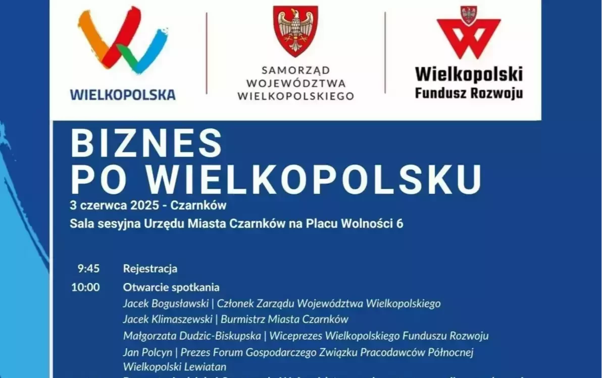 Zdjęcie do Konferencja &bdquo;Biznes po wielkopolsku&rdquo;