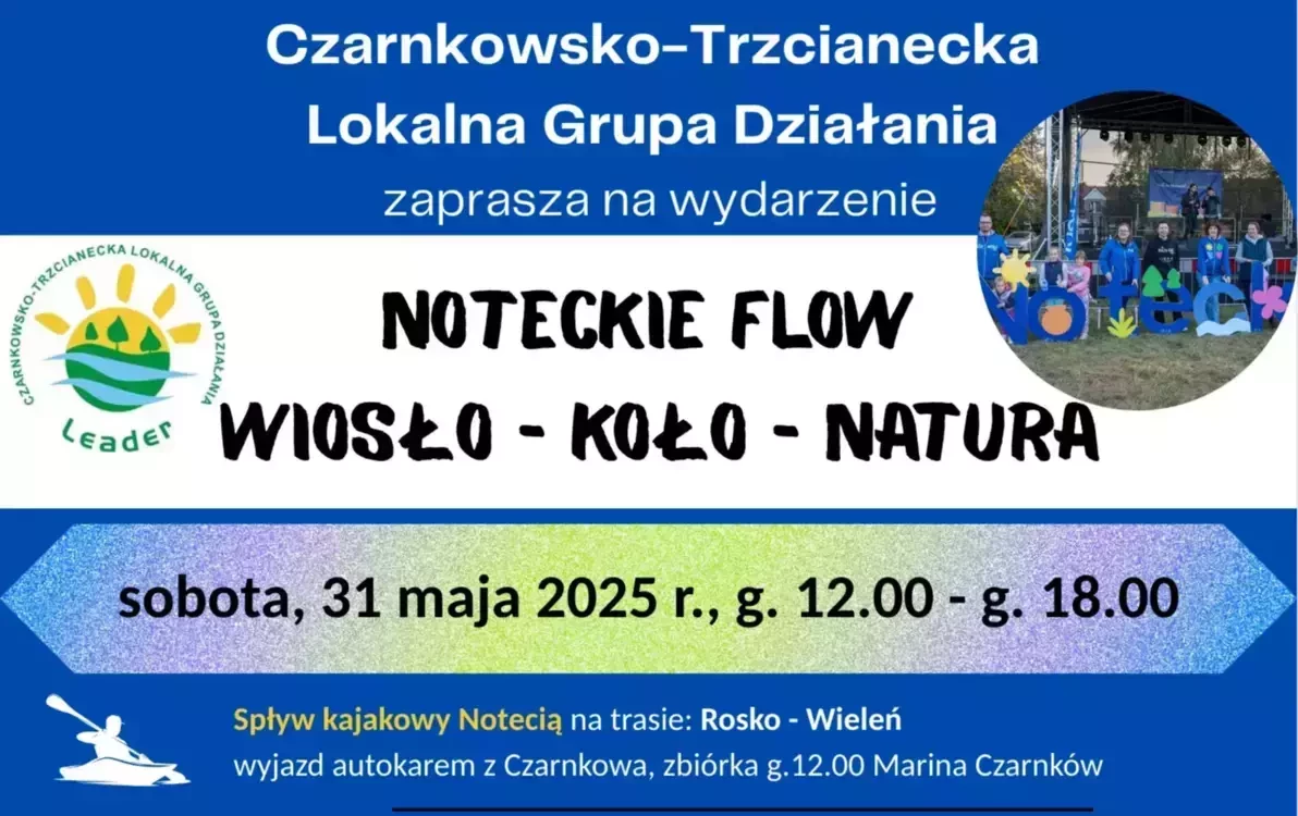 Zdjęcie do Noteckie Flow &ndash; Wiosło, Koło, Natura