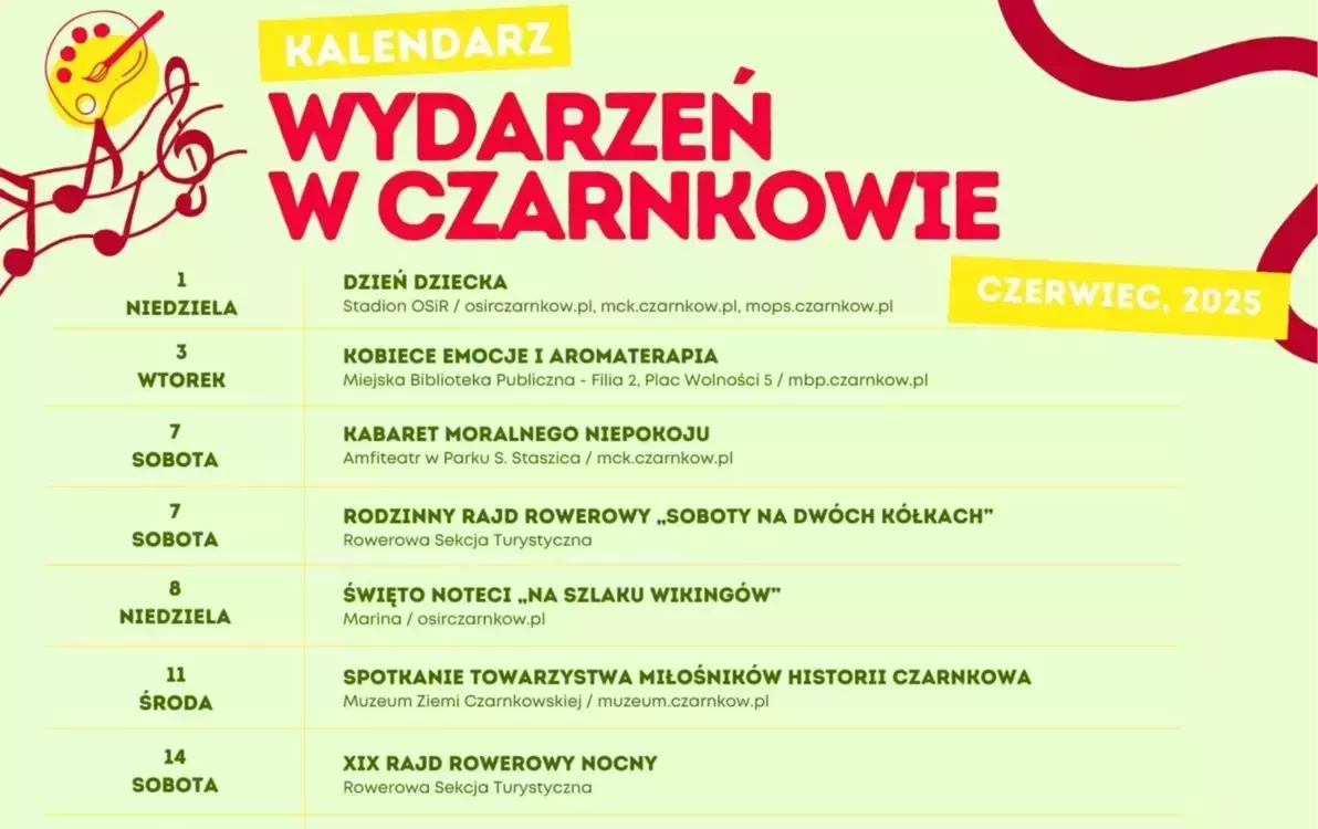 Zdjęcie do Czerwiec pełen atrakcji w Czarnkowie