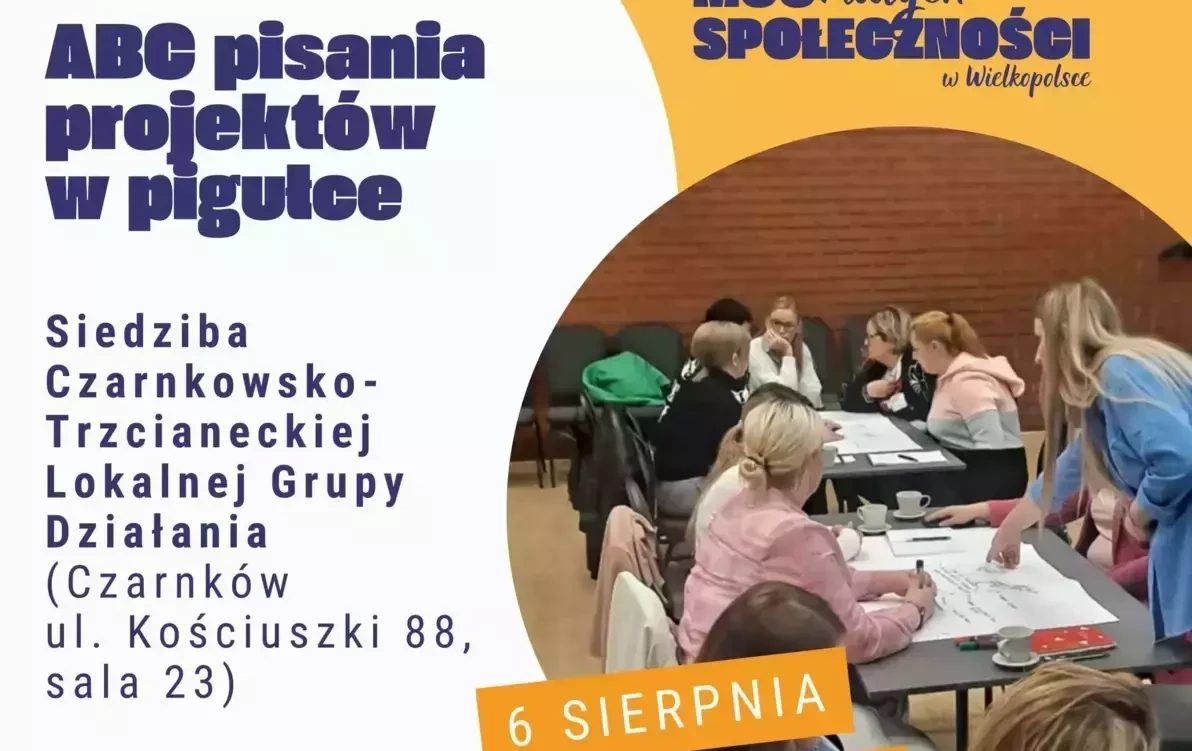 Zdjęcie do  &bdquo;ABC pisania projekt&oacute;w w pigułce&rdquo; - spotkanie informacyjne 