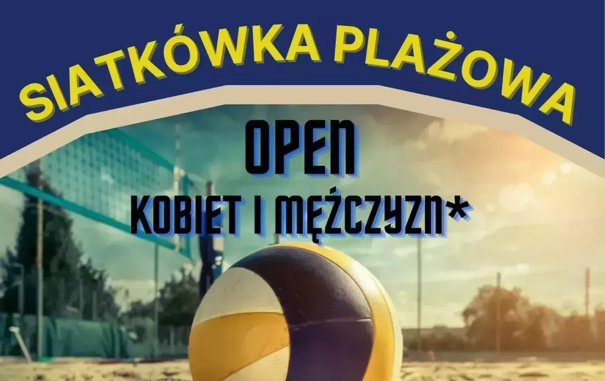 Zdjęcie do Turniej Siatk&oacute;wki Plażowej OPEN