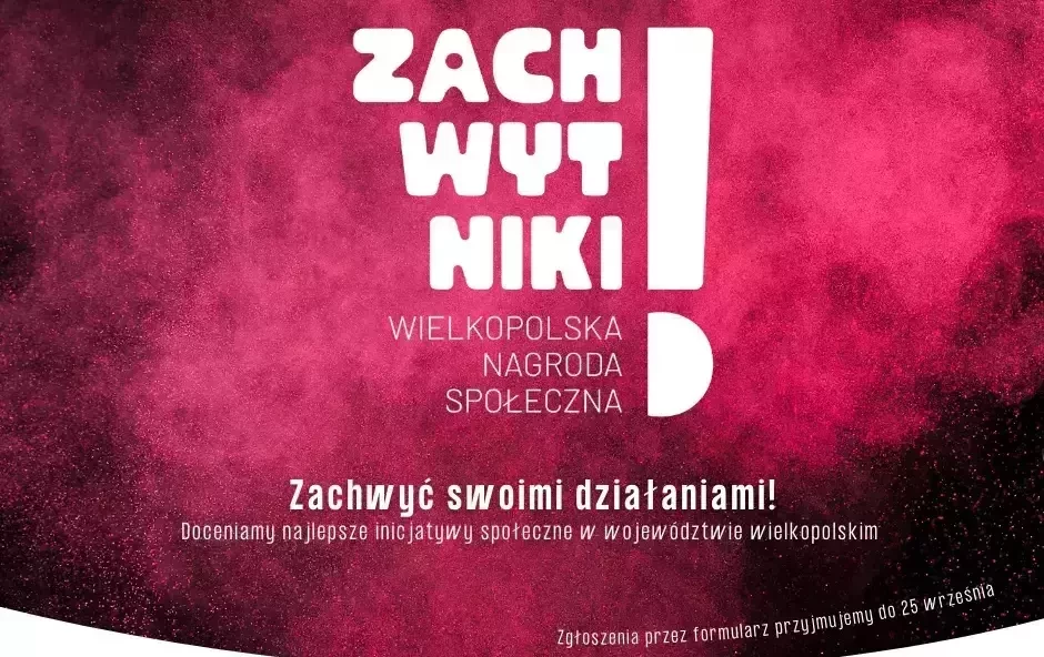 Zdjęcie do Zachwyć Wielkopolskę swoimi społecznymi działaniami. Wystartowały ZACHWYTNIKI!