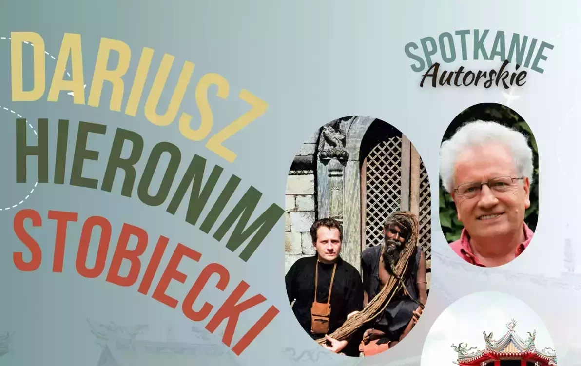 Zdjęcie do Spotkanie autorskie z Dariuszem Hieronimem Stobieckim