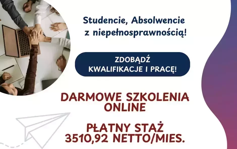 Zdjęcie do Dołącz do projektu &bdquo;Dyplom i co dalej? Absolwenci z niepełnosprawnościami na rynku pracy&rdquo;!