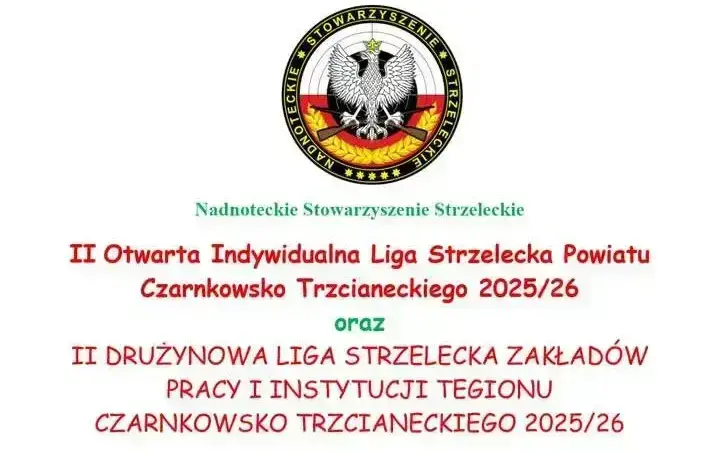 Zdjęcie do II Liga Strzelecka Powiatu Czarnkowsko-Trzcianeckiego 2025/26
