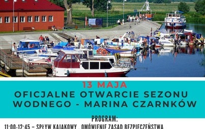 Zdjęcie do Oficjalne otwarcie sezonu wodnego na marinie w Czarnkowie