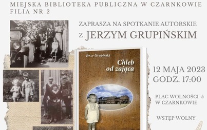 Zdjęcie do Jerzy Grupiński - spotkanie autorskie