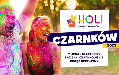 Zdjęcie do Holi Święto Kolor&oacute;w w Czarnkowie