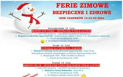 Zdjęcie do Ferie na sportowo 2024