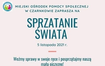 Zdjęcie do Sprzątanie Świata z MOPS